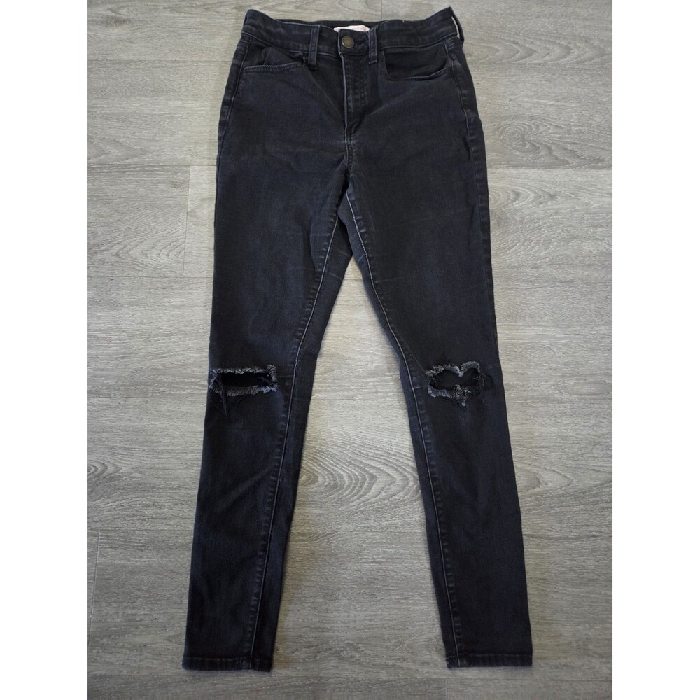 SO Super High Rise Ultimate Jegging Women's Size 9 Black Stretch Jeans